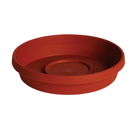 Bloem Bloem Terra 2.8 in. H X 17 in. W X 17 in. D X 17 in. D Resin Traditional Plant Saucer Terra Cotta 51020C